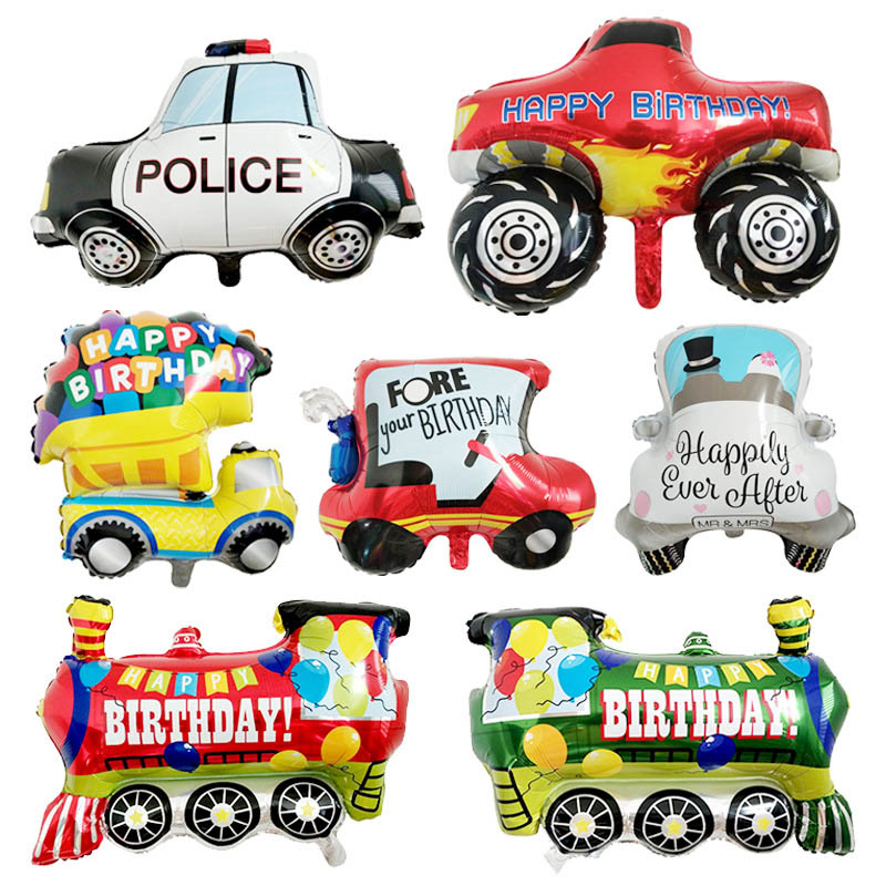 Wedding Qq - 1pc dos desenhos animados carro balões