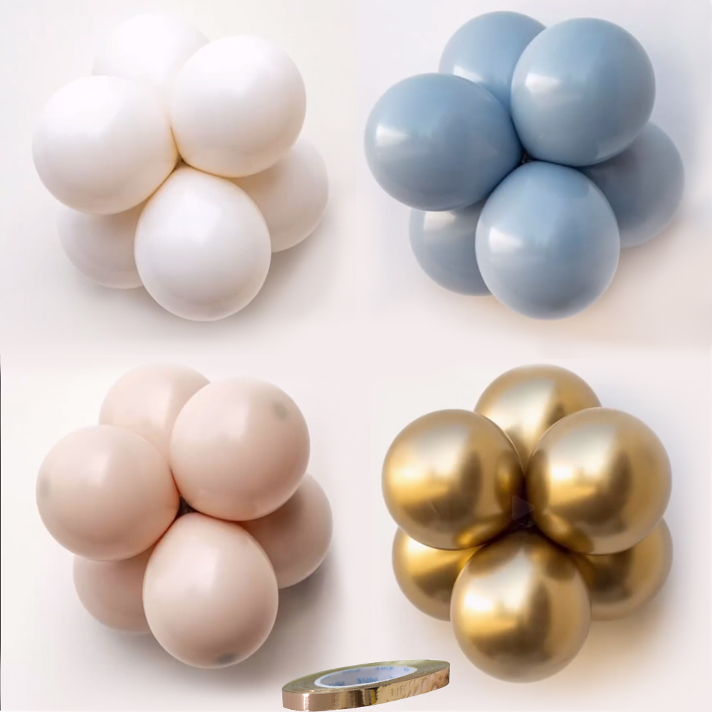 Wedding Day Supply Kit - 15/20 pçs 10 polegada retro balão