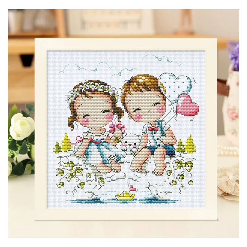 Wedding Package Gold - Kit de ponto cruz de contagem