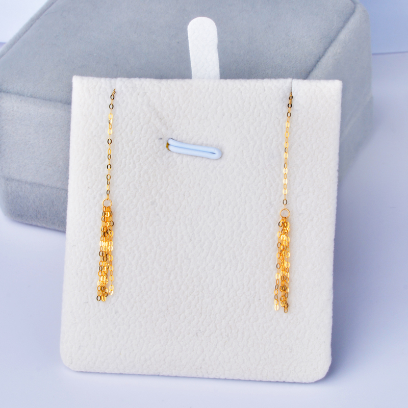 Wedding Package Gold - Novos brincos de ouro amarelo 18k,