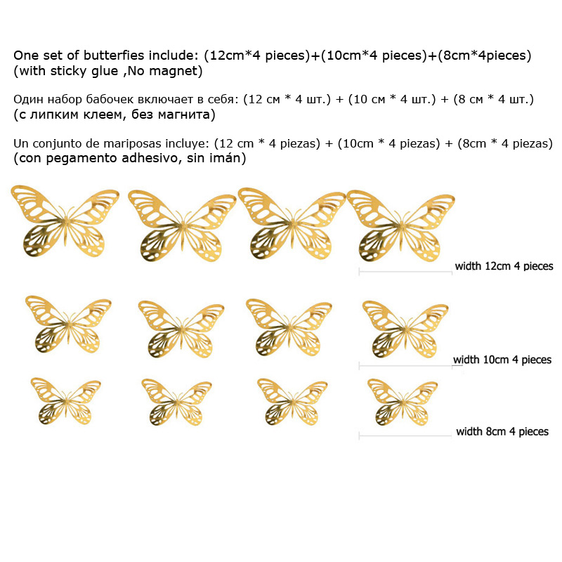 Conjunto de 12 Adesivos de Par - Wedding Package Gold avaliação e preço