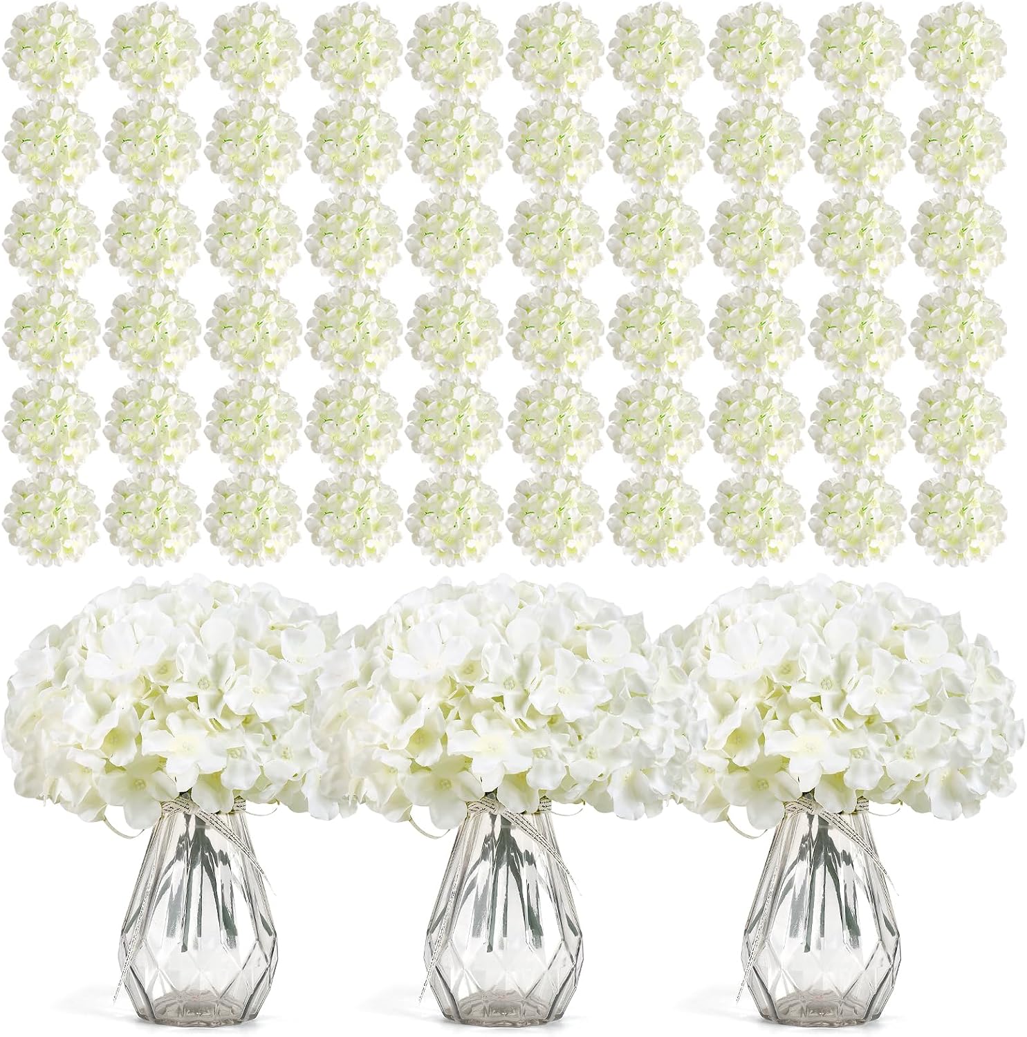 304 Peças de Flores Artificiai - Wedding Supply Bulk avaliação e preço