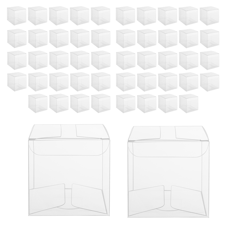 50 Peças de Caixas Plásticas T - Wedding Packaging avaliação e preço