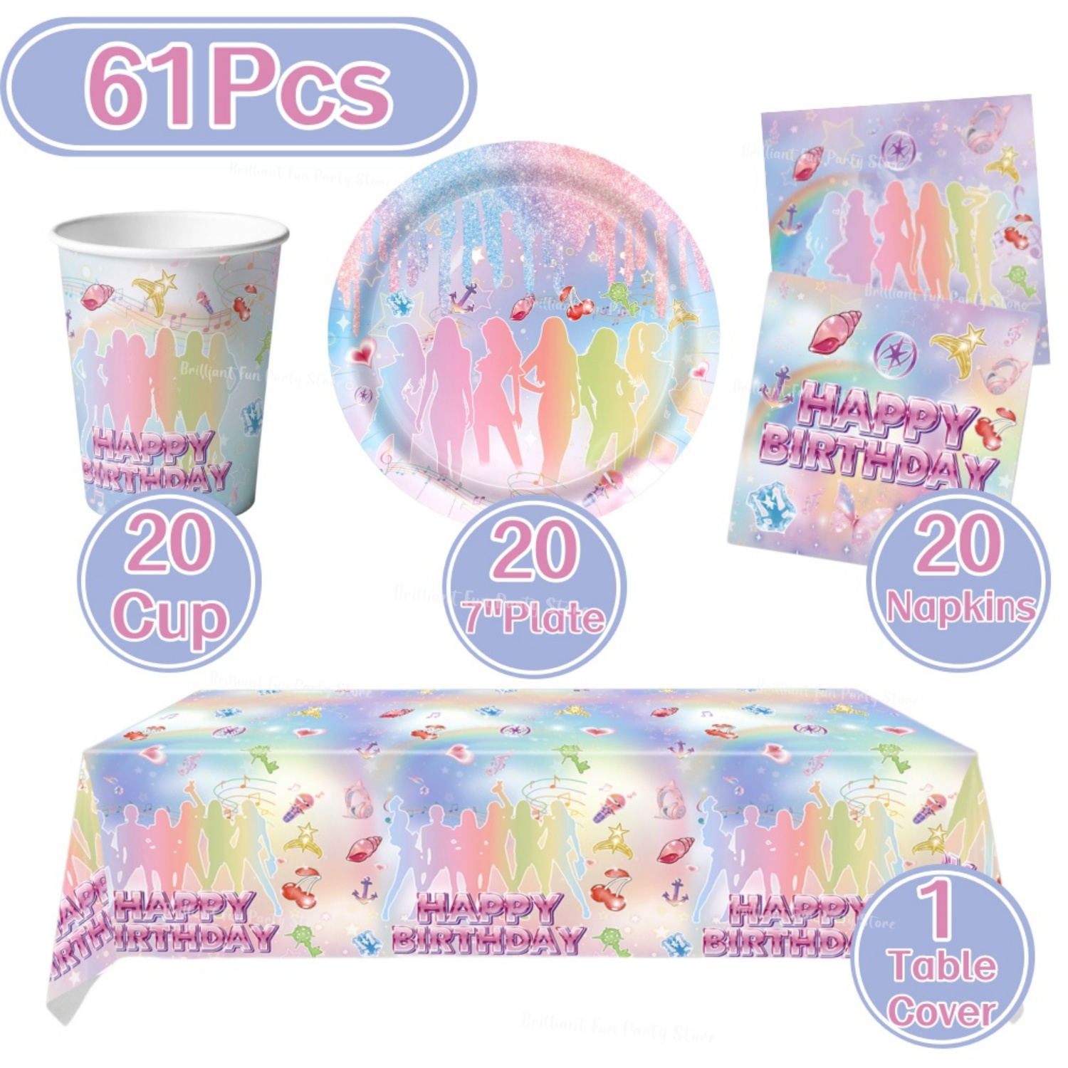Conjunto de 61 Peças de Utensí - Wedding Day Supply Kit avaliação e preço