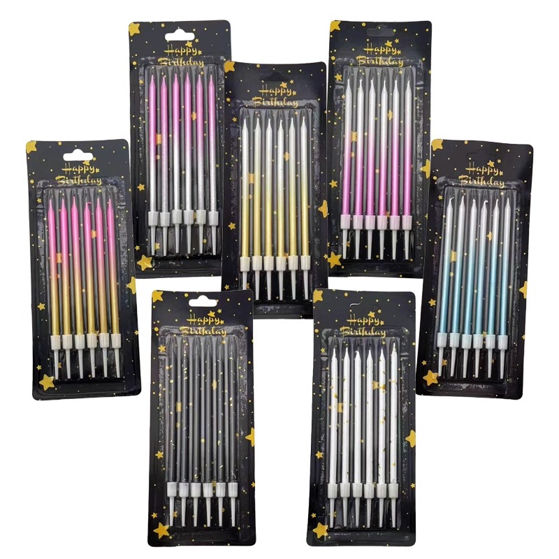 30/50 caixa cor gradiente vela - Wedding Cake Supply avaliação e preço