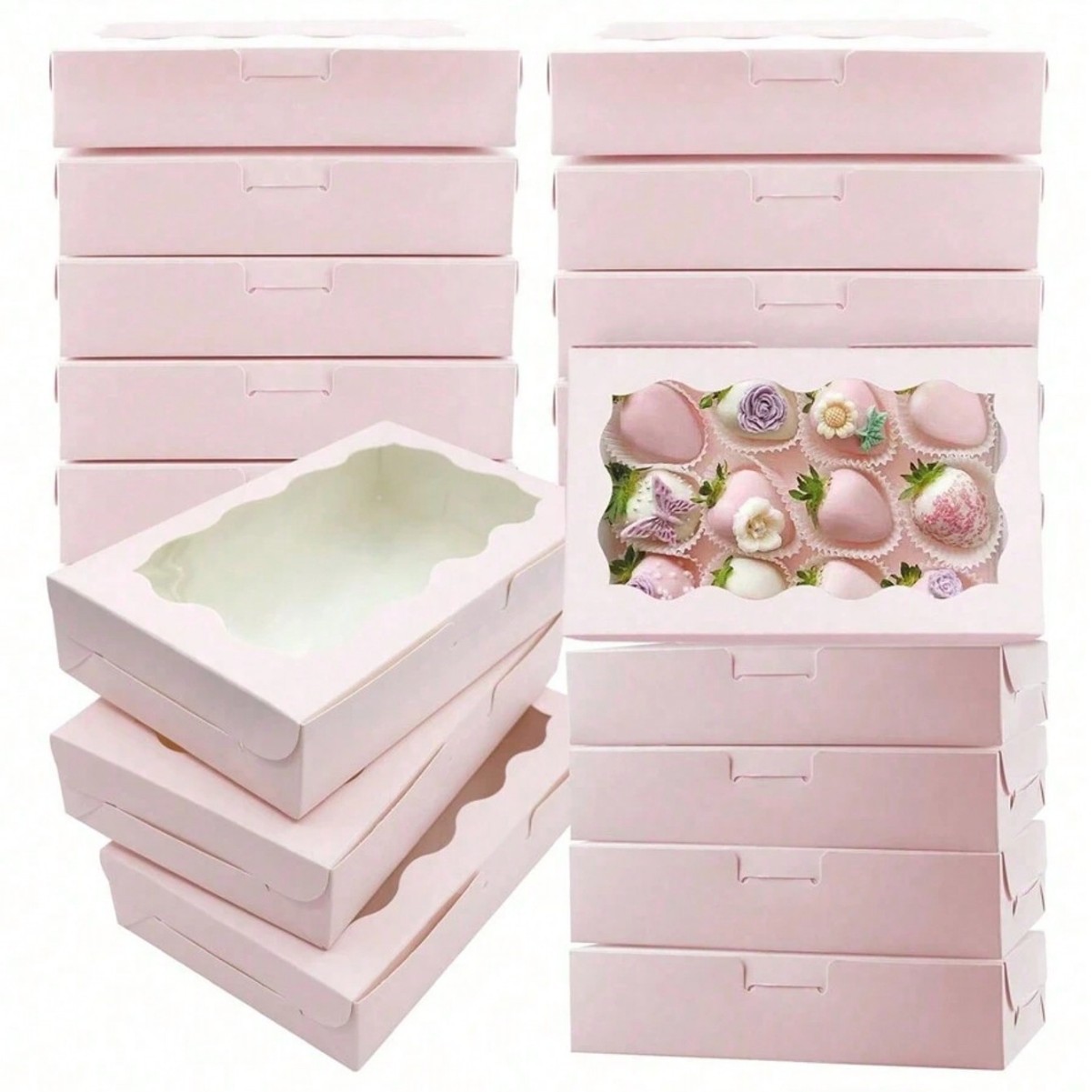 Caixas de papel kraft para bol - Wedding Cake Supply avaliação e preço