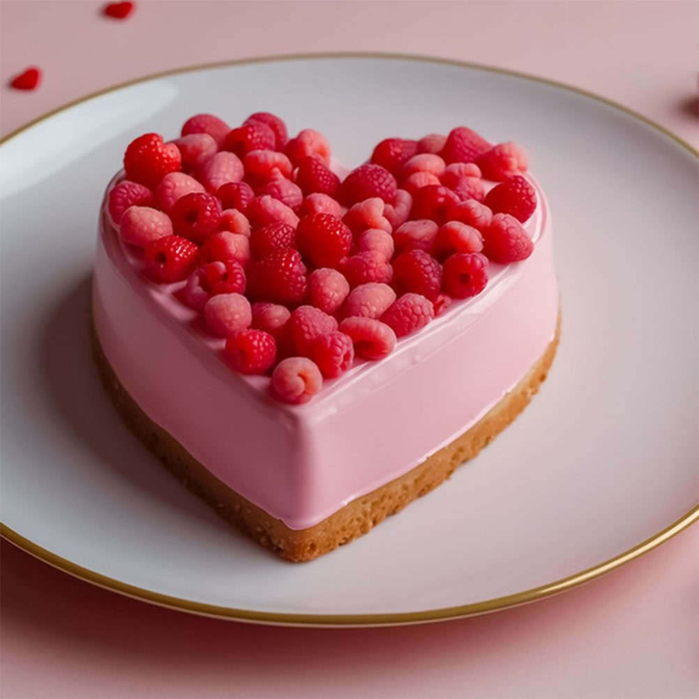 4 Peças Coração de Espuma para - Wedding Cake Supply avaliação e preço