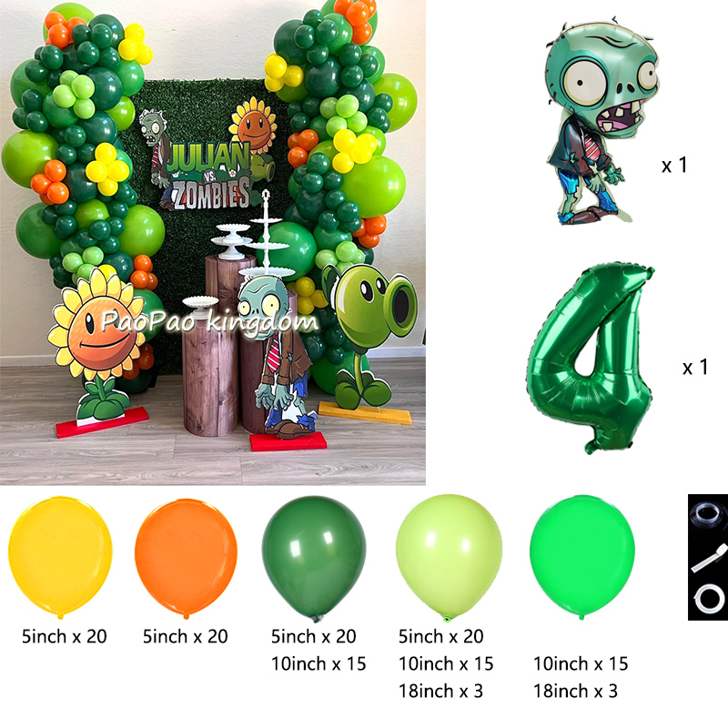 Plantas vs. Z-zumbis balões jo - Wedding Day Supply Kit avaliação e preço