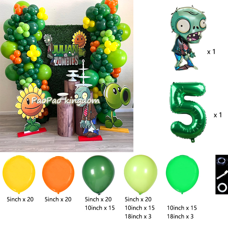 Plantas vs. Z-zumbis balões jo - Wedding Day Supply Kit avaliação e preço