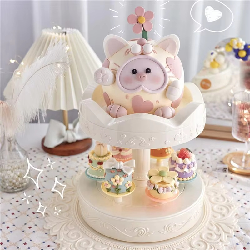 Suporte giratório automático d - Wedding Cake Supply avaliação e preço