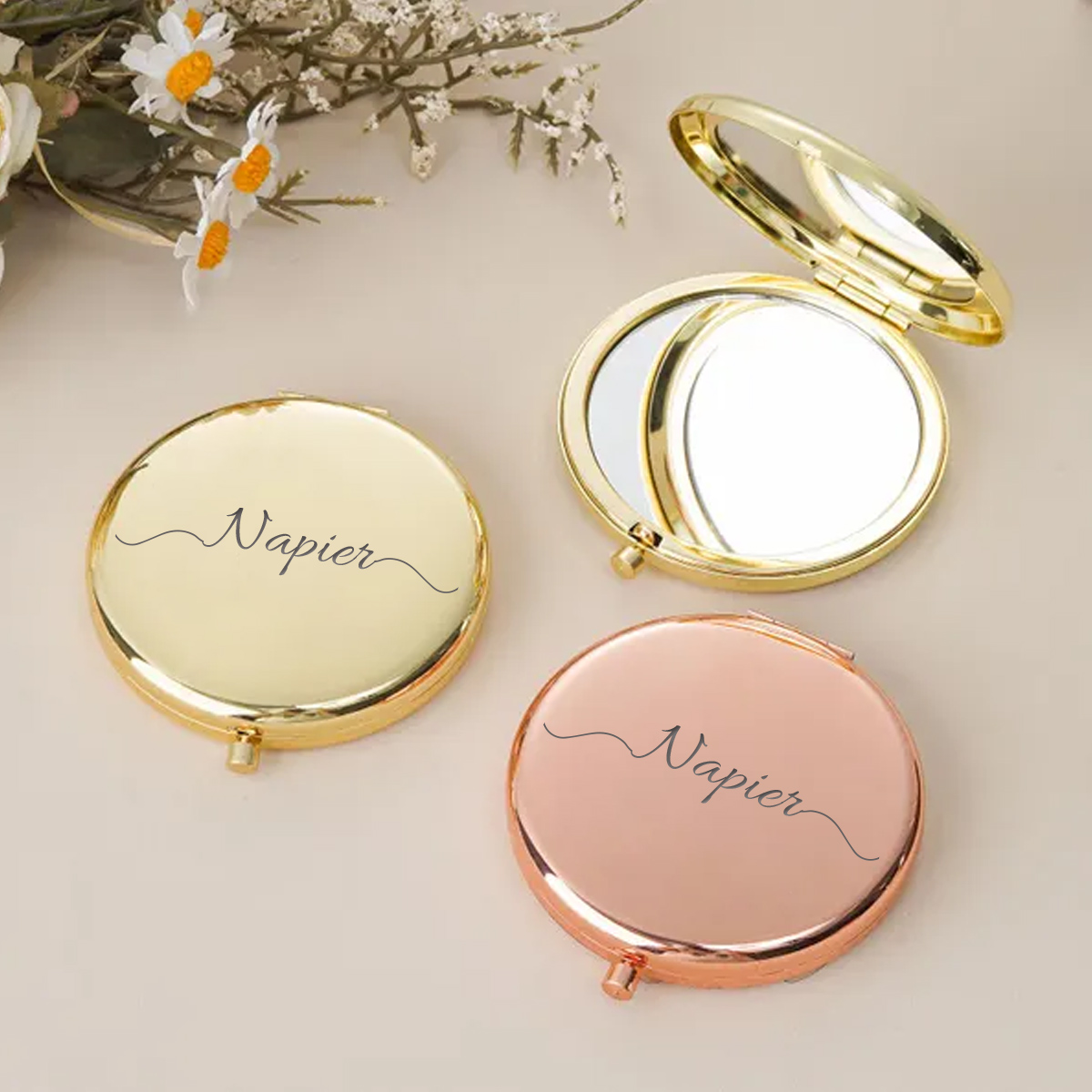 1 unidade Espelho de Bolso Dob - Wedding Packaging avaliação e preço