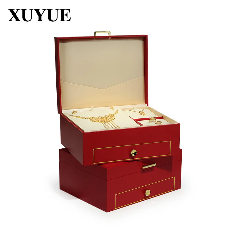 Alto grau de luxo caixa de jói - Wedding Package Gold avaliação e preço