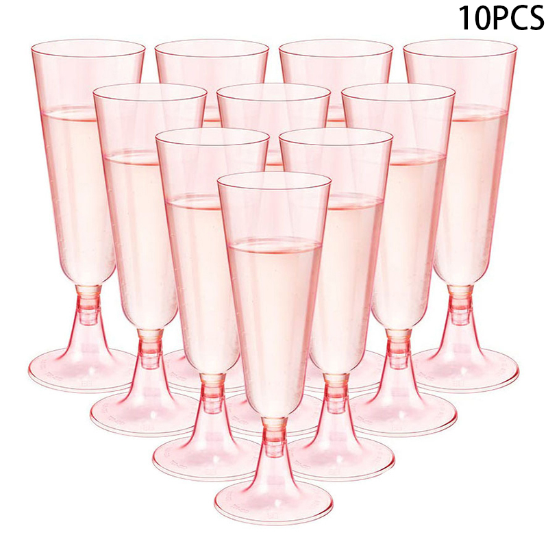 Copo de champanhe rosa descart - Wedding Fountain avaliação e preço