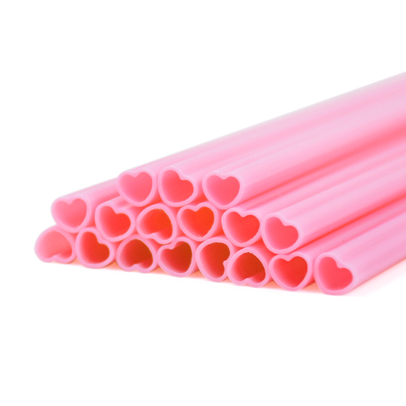 Descartável coração rosa canud - Wedding Fountain avaliação e preço