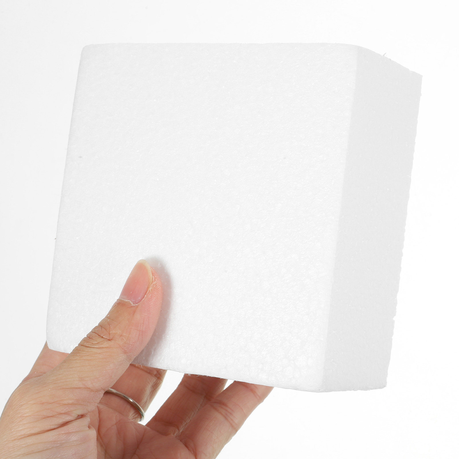 4 Peças de Bolo Falso Branco p - Wedding Cake Supply avaliação e preço