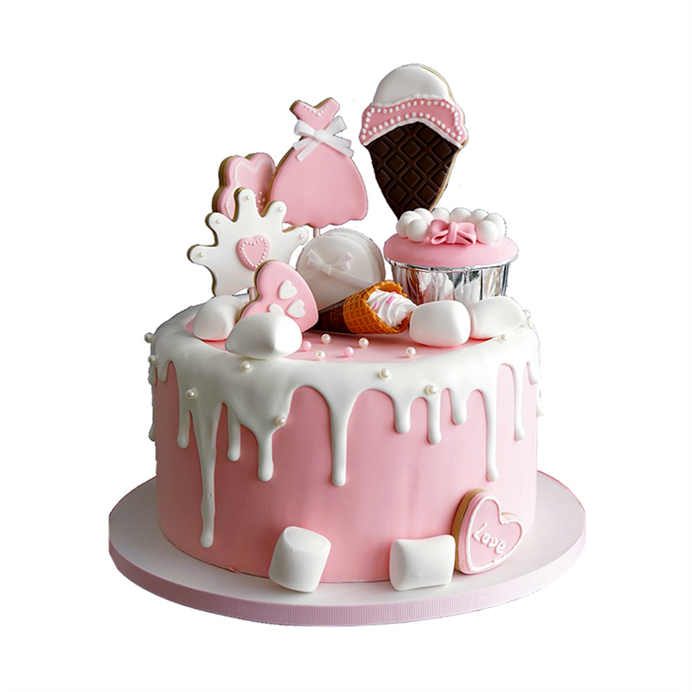 Simulação artificial bolo fals - Wedding Cake Supply avaliação e preço